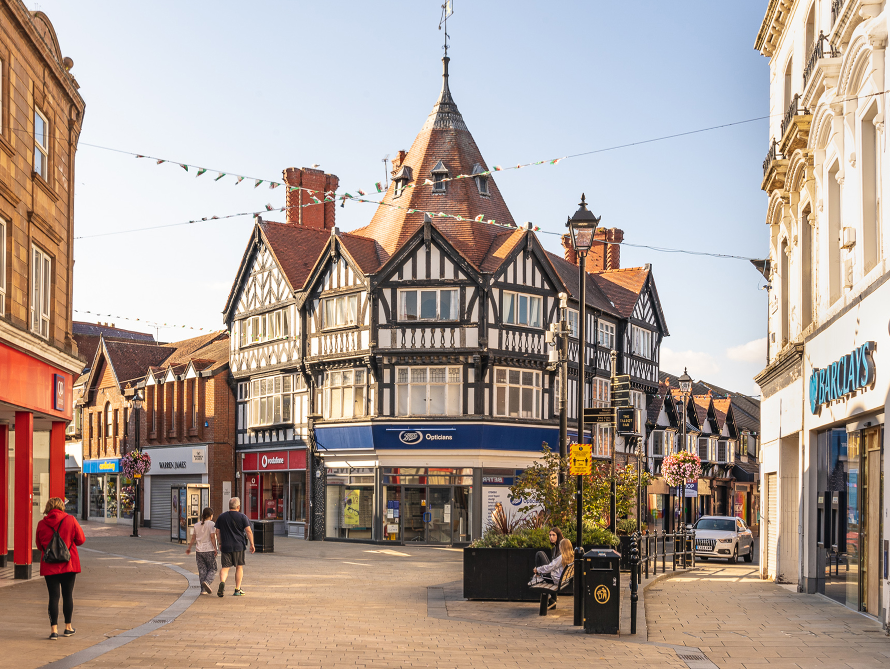 Wrexham Centre High Street